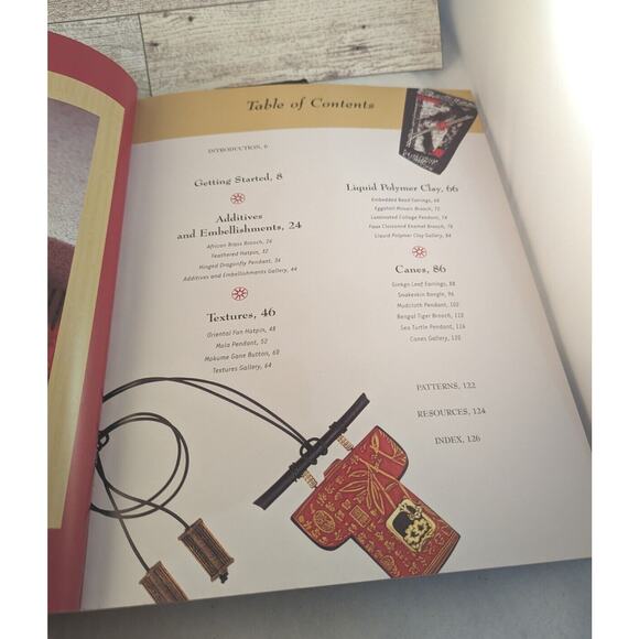 Books Polymer Clay Lot Of 2 The Art Of Jewelry poly Clay+Poymer Clay Jewelry - Picture 2 of 10